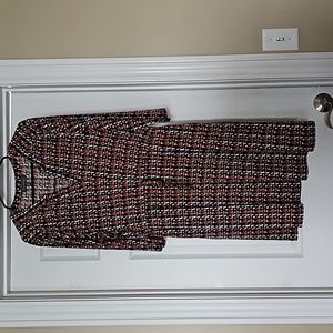 Luxology Dress, size 14, black and brown